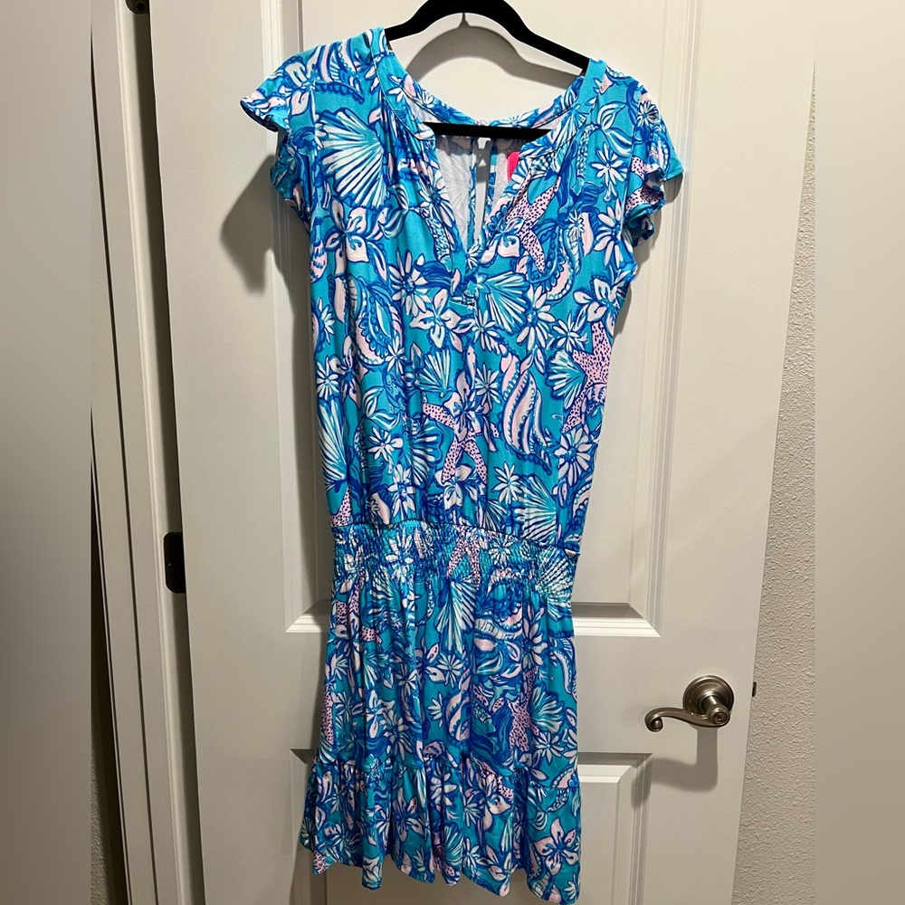 Lilly Pulitzer Ravi Short Sleeve Romper